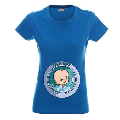 Тениска за бременни Its a boy