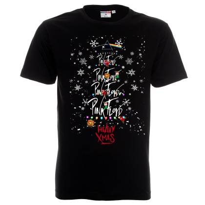 Мъжка тениска Коледна Pink Floyd