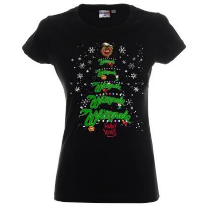  Коледна Whitesnake Christmas дамска тениска