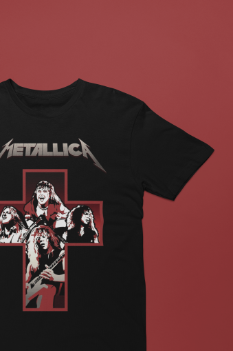 тениска Metallica  - Cross  band