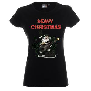 Коледна Heavy Christmas дамска тениска