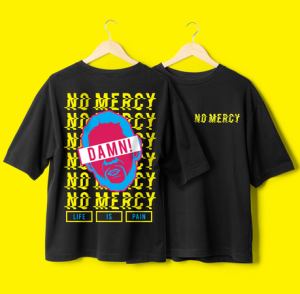 Oversized тениска • No Mercy