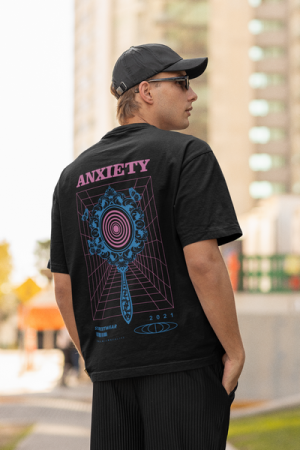 Oversized тениска • Anxiety