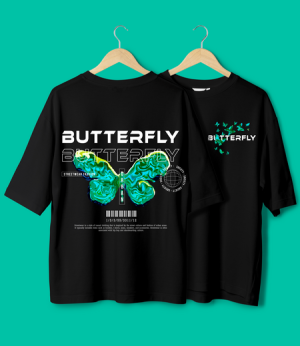 Oversized тениска • Butterfly