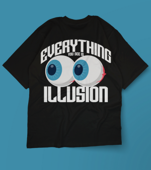 Oversized тениска • Illusion